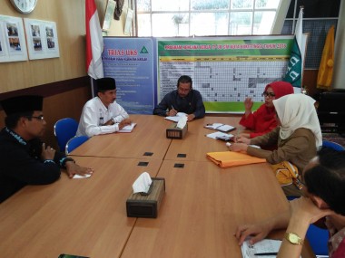 Pembinaan Persiapan Lomba Sekolah Sehat Tingkat Provinsi Tahun 2017 ke Kota Bukittinggi