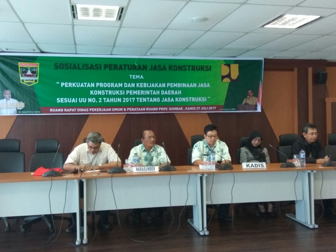 Sosialisasi Peraturan Jasa Konstruksi