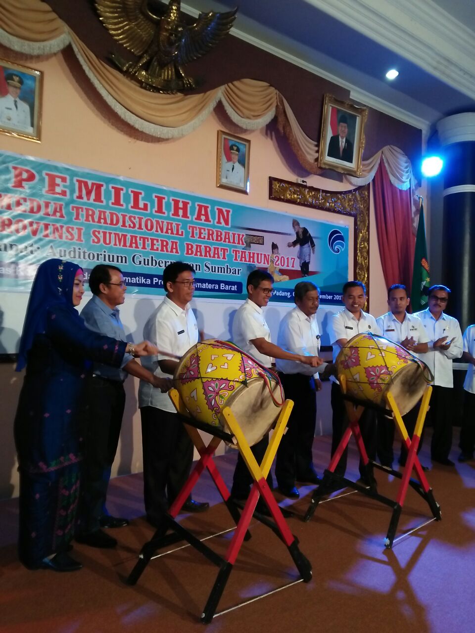 ﻿Gubernur Sumbar Membuka Pemilihan Media Tradisional Tingkat Provinsi