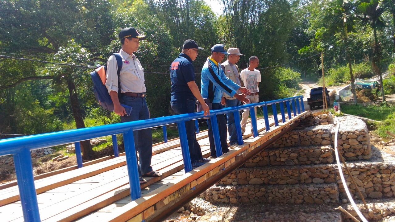 PEMULIHAN AKSES PENDUDUK PASCA KEJADIAN LONGSOR DAN BANJIR BANDANG   KABUPATEN 50 KOTA KABUPATEN LIMA KOTA