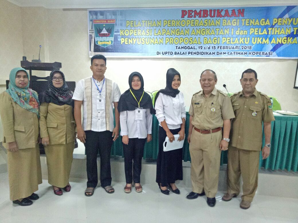 Pelatihan Perkoperasian bagi Tenaga PPKL dan Pelatihan Teknis Penyusunan Proposal bagi UMKM