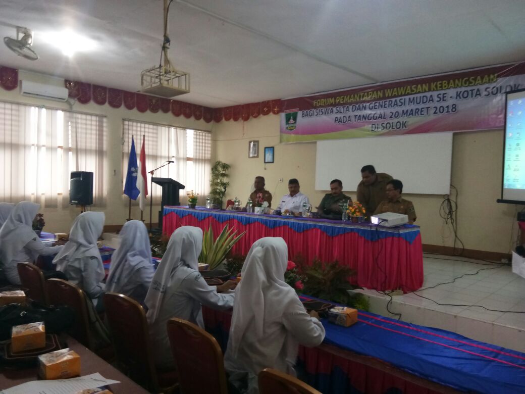 Tingkatkan Wawasan Kebangsaan Generasi Muda, Badan Kesbangpol Sumbar Selenggarakan Forum Pemantapan Wawasan Kebangsaan.