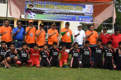  WAGUB SUMBAR BUKA GALA SISWA INDONESIA SMP