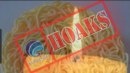 [Hoax] Mie instan mengandung lilin