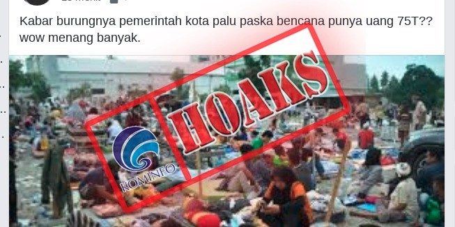 Pemerintah kota Punya uang 75 Triliun [Hoax]