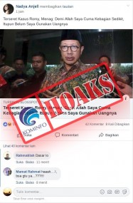 Terseret Kasus Romy, Menag: Demi Allah Saya Cuma Kebagian Sedikit, Itupun Belum Saya Gunakan Uangnya [Hoax]