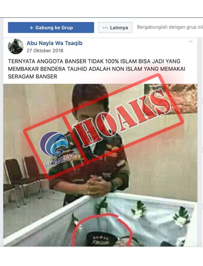 Ternyata Anggota Banser Tidak 100% Islam [Hoax]