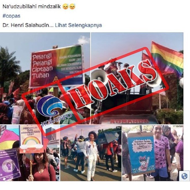 Kampanye Homo dan Lesbi di Hari Perempuan Internasional [Hoax]
