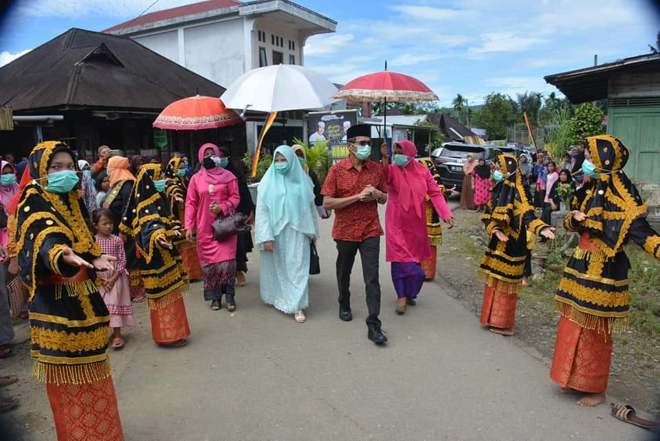 Gubernur Sumbar Irwan Prayitno Apresiasi PTGS Di Nagari Talu Lestarikan Adat Budaya Minangkabau.