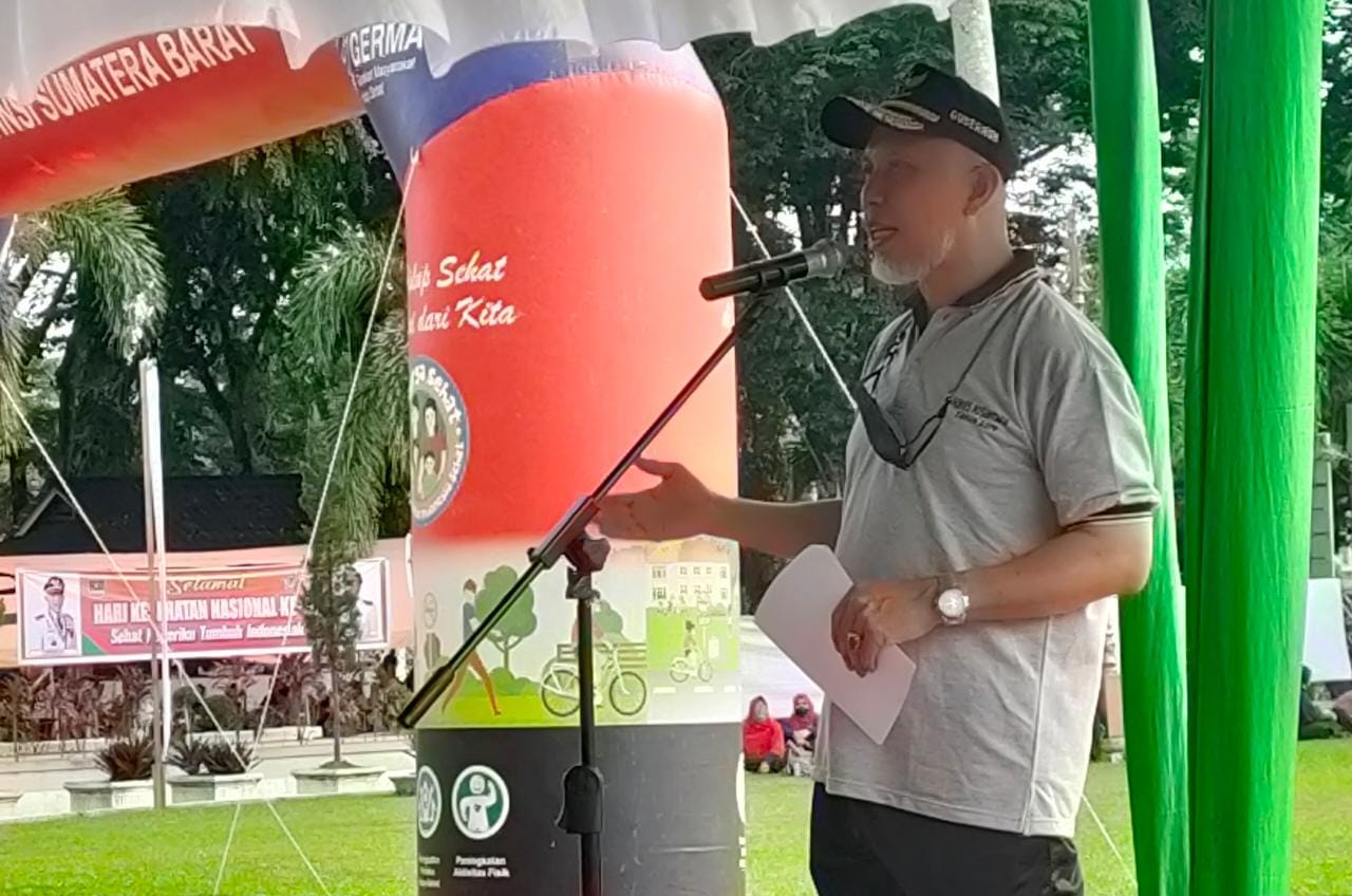 Gelar Vaksinasi Covid-19 di Hari Kesehatan Nasional ke-57, Buya Mahyeldi : Catat Poin-Poin ini