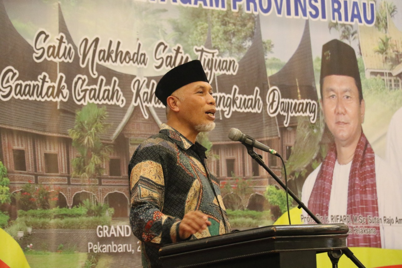Hadiri Milad IKLA Riau, Buya Mahyeldi Ajak Ranah dan Rantau Kompak Bersinergi Membangun Sumatera Barat
