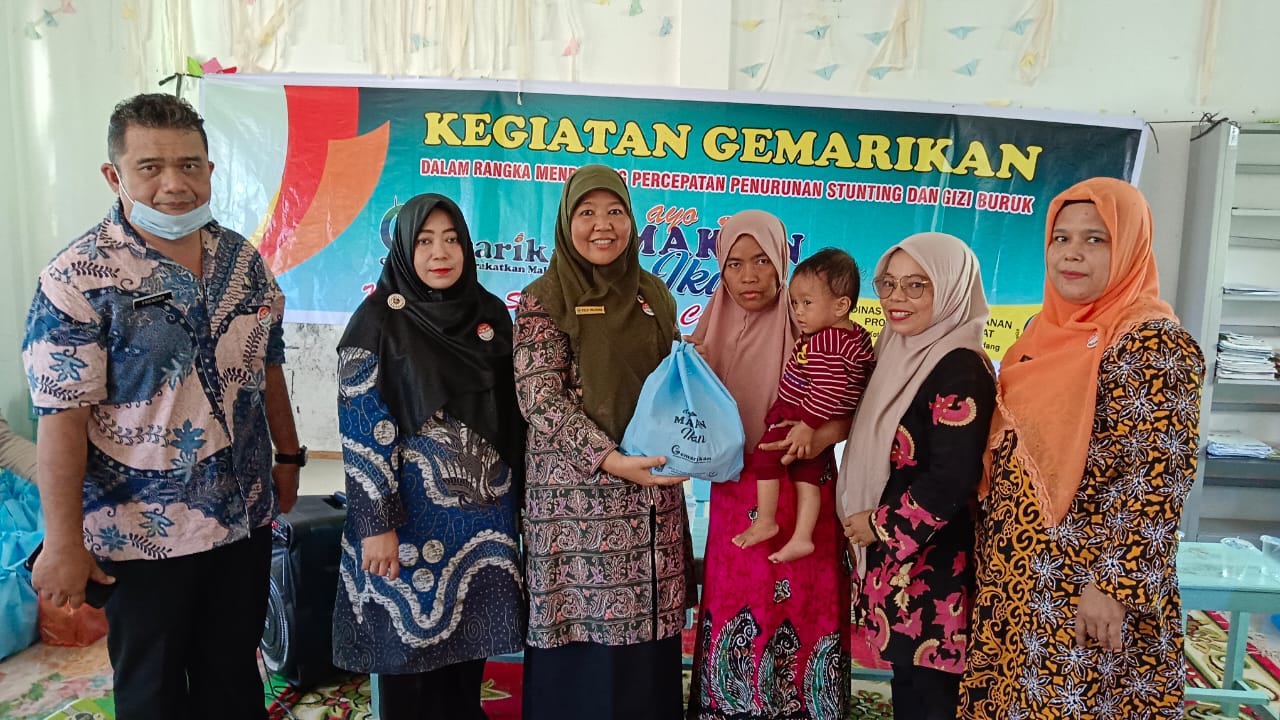 Tingkatkan Gizi Masyarakat DKP Gelar  Sosialisasi Gemarikan