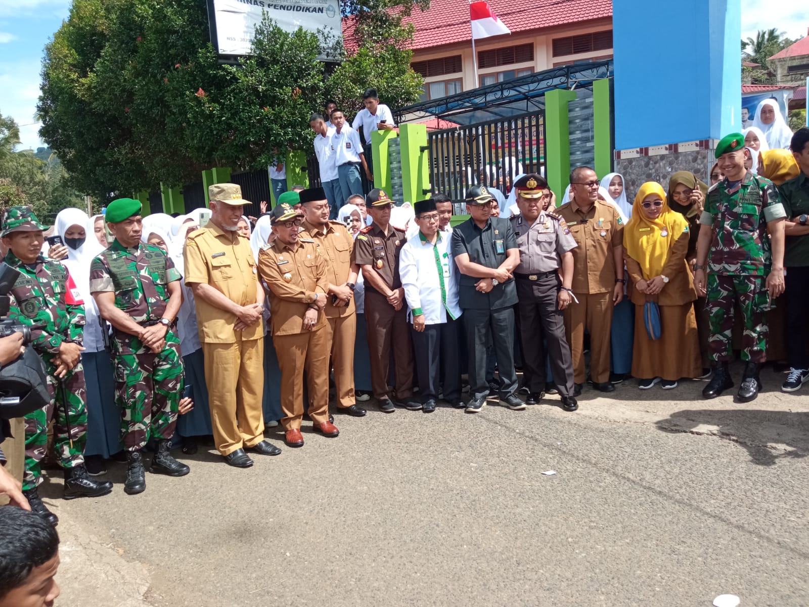 Gubernur Sumbar Buka TMMD ke-114 di Lintau Buo Utara, Tanah Datar