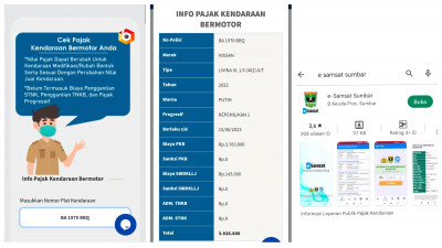 CEK PAJAK KENDARAAN CEPAT HANYA DENGAN SMART PHONE 