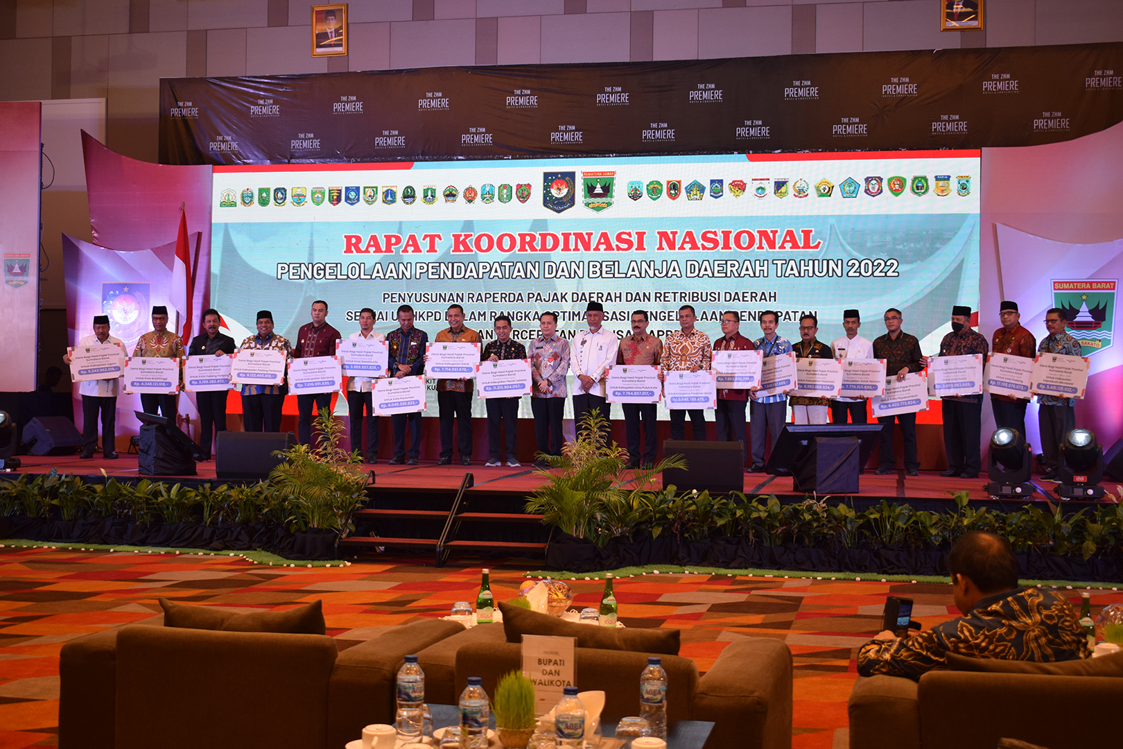 Dalam Rangka Pengelolaan Pendapatan dan Belanja Daerah, Kemendagri melaksanakan Rapat Koordinasi Nasional (Rakornas) se-Indonesia di Kota Padang. Sumatera Barat