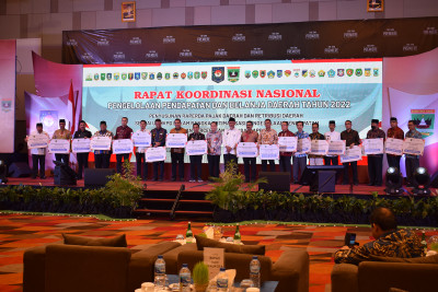Dalam Rangka Pengelolaan Pendapatan dan Belanja Daerah, Kemendagri melaksanakan Rapat Koordinasi Nasional (Rakornas) se-Indonesia di Kota Padang. Sumatera Barat