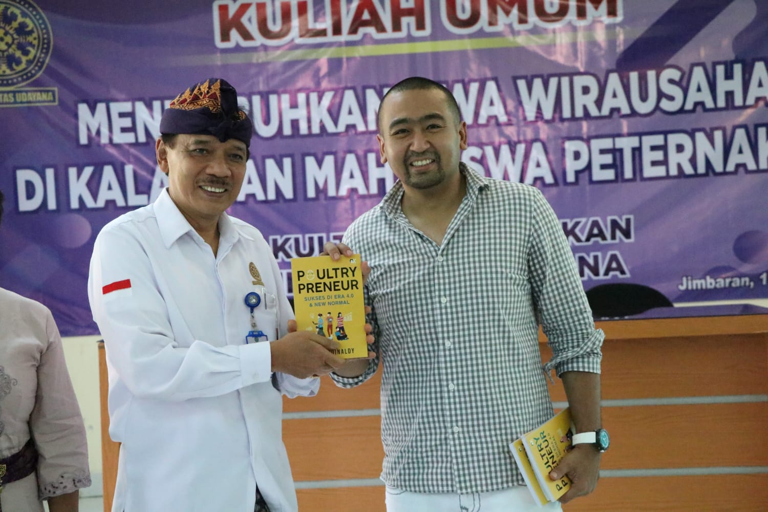 Wagub Audy Motivasi Mahasiswa Peternakan Universitas Udayana, Bali