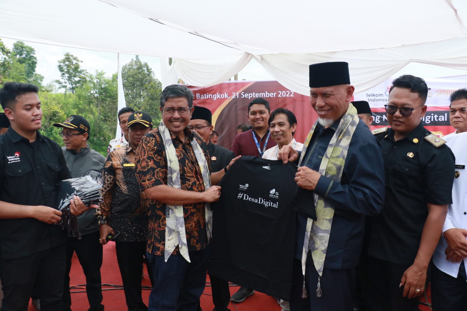 Gubernur Sumbar Resmikan Lubuak Batingkok Sebagai Nagari Digital Pertama di Sumatera