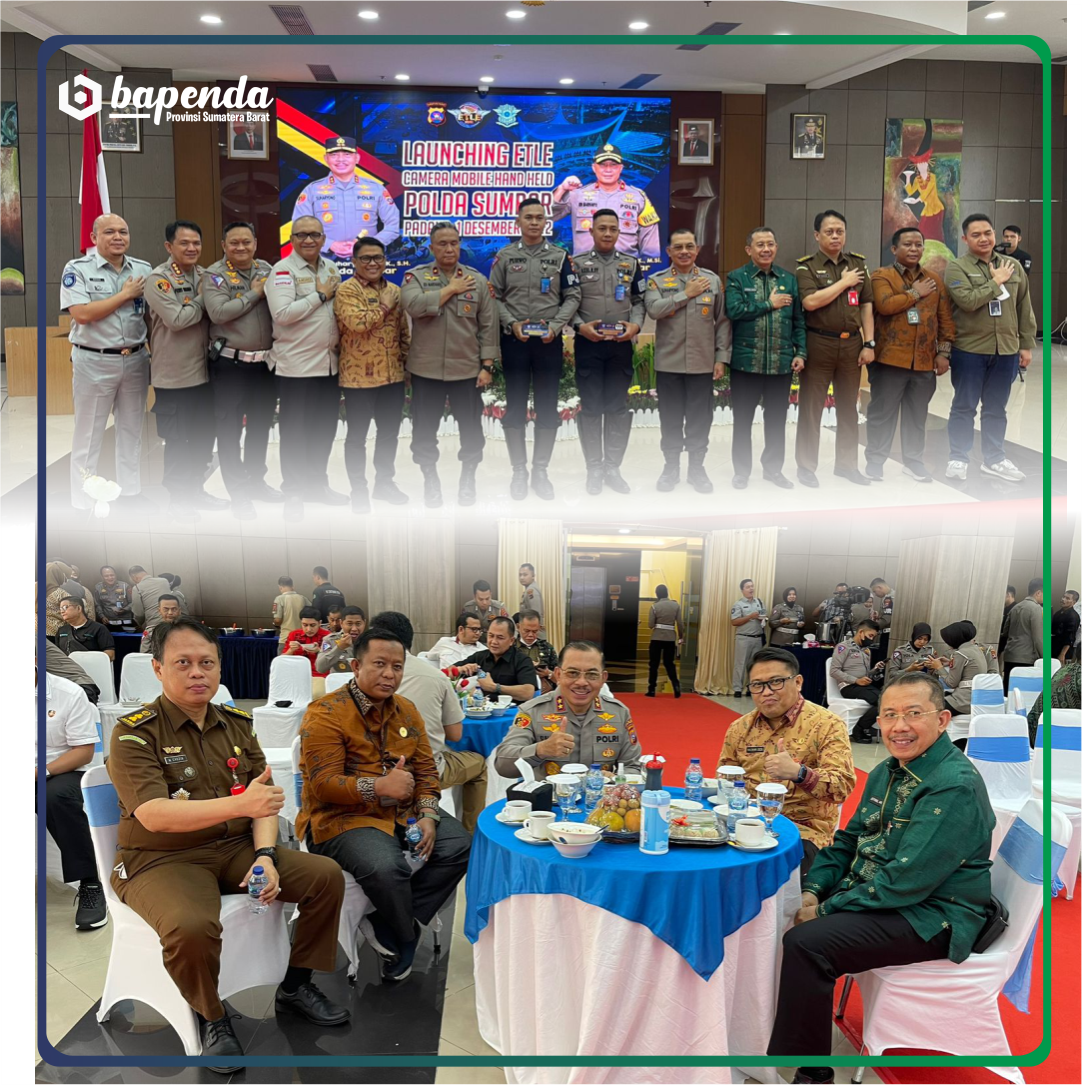 Kepolisian Daerah Sumatera Barat Launching ETLE Camera Mobile Handheld