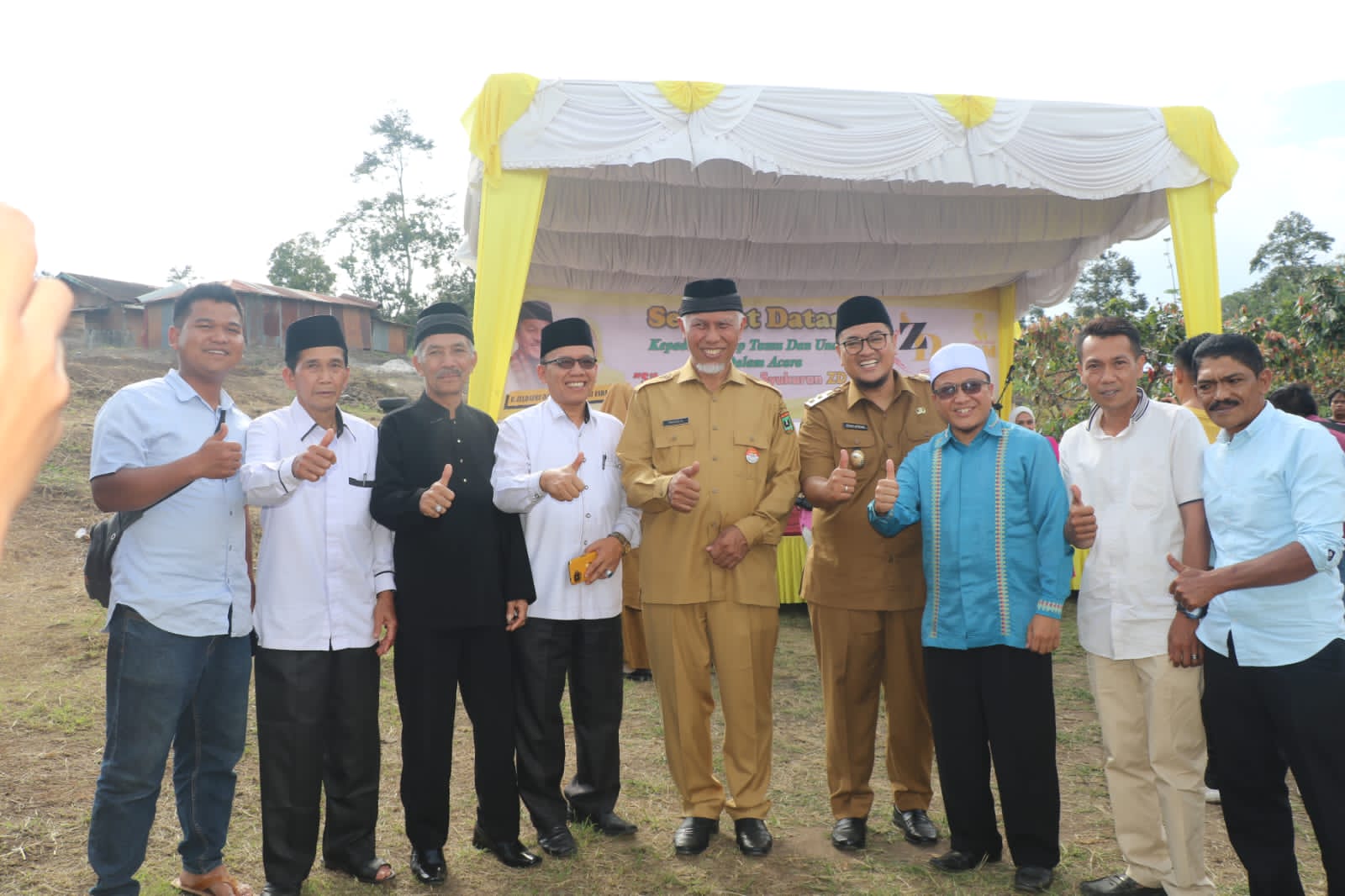 Gubernur Sumbar Resmikan Usaha Peternakan Ayam Potong Modern Dengan Sistem Blower