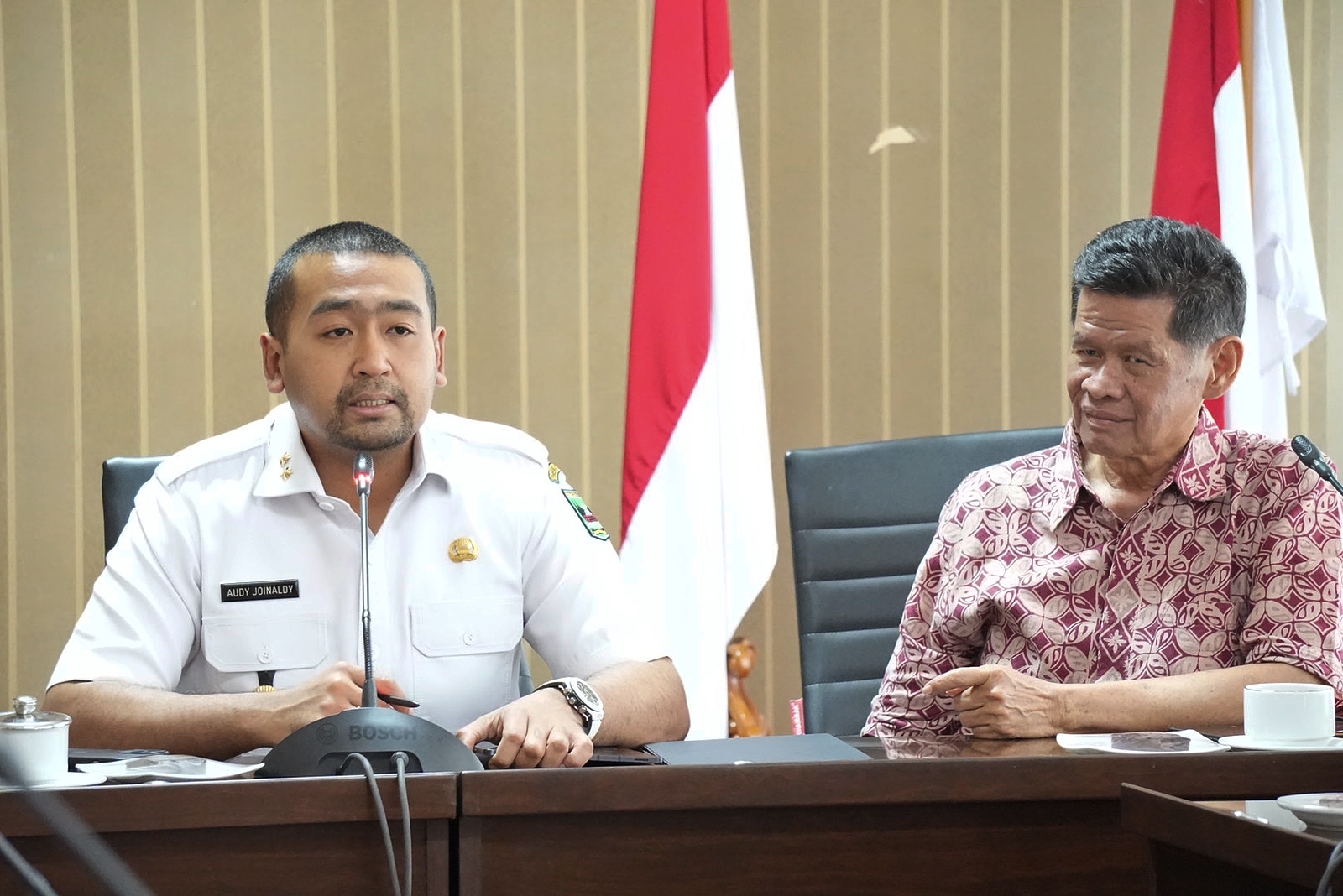 Terima Audiensi PWI Sumbar, Wagub Audy Tekankan Peran Penting Pers Untuk Pembangunan Sumbar