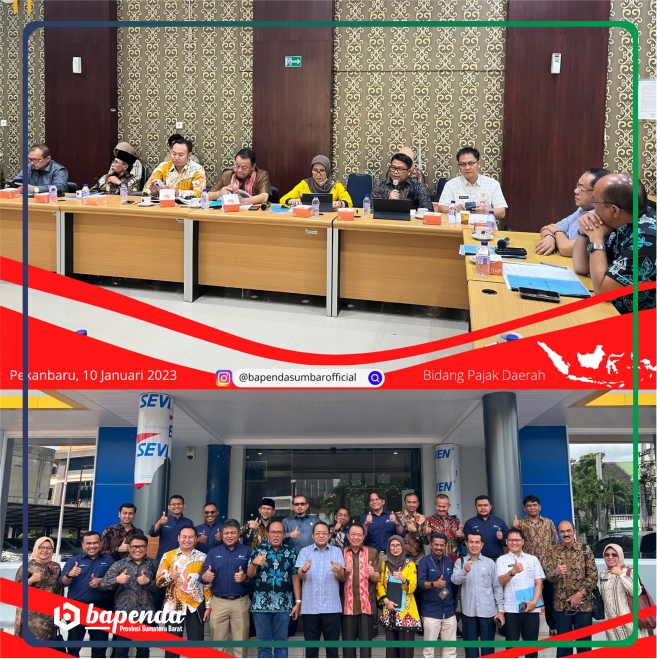 Bapenda Prov. Sumbar mendamping Komisi III DPRD Provinsi Sumbar ke PT. PLN Nusantara Power (PNP) UPDK Pekanbaru