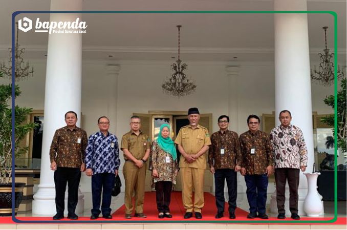 GUBERNUR SUMATERA BARAT TERIMA SILATURAHMI KANWIL DJP SUMBAR JAMBI