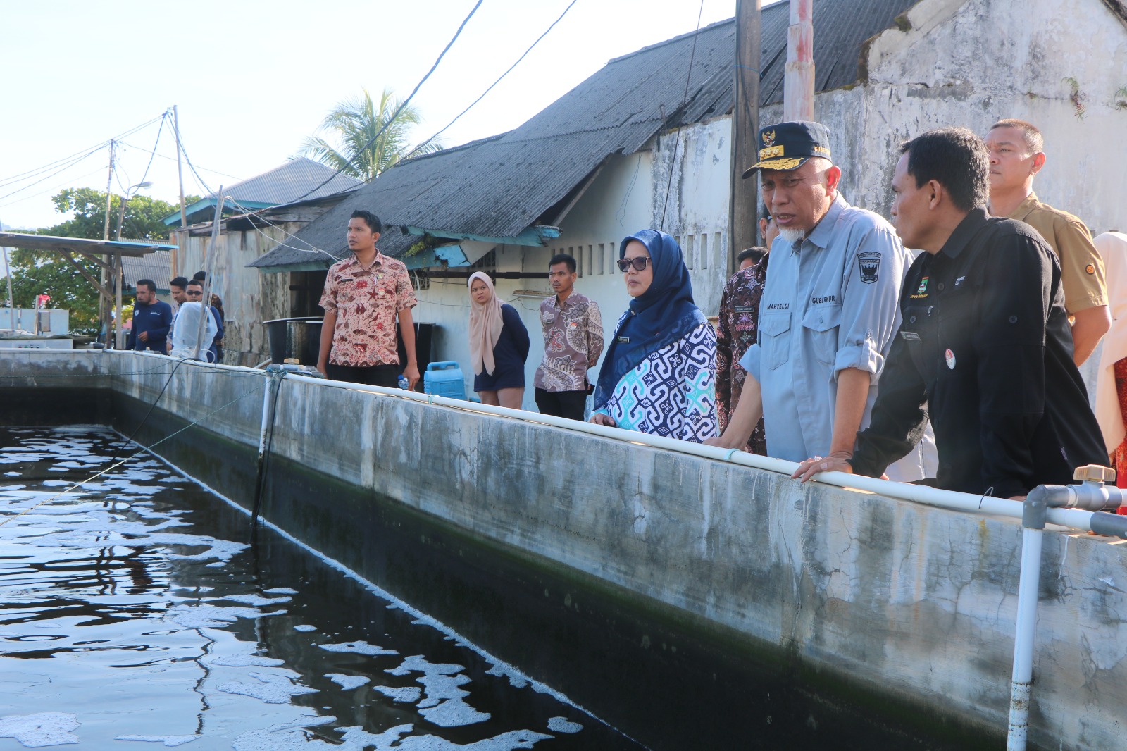 Kunjungan Gubernur Sumbar ke UPTD BPBALP