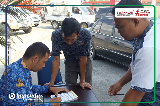 Giat Sosialisasi Kegiatan SIBIJAK oleh UPTD PPD Lubuk Sikaping di Pasa Kaciak Kec. Lubuk Sikaping