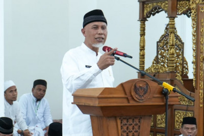 Gubernur Sumbar : Sebaik-baik Tempat di Muka Bumi Ini Adalah Masjid 