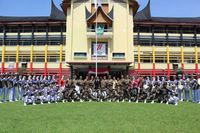 Puncak Peringatan Hut Satpol PP ke-73, Damkar ke-104 dan Satlinmas ke-61 Tahun 2023 tingkat Provinsi Sumatera Barat