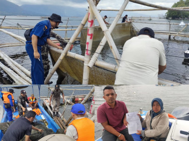DKP Sumbar Laksanakan Pengawasan Dan Penertiban Alat Tangkap Bagan Untuk Penyelamatan Ikan Bilih Endemik Danau Singkarak