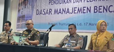 Antisipasi Resiko Kebencanaan, BPSDM Sumbar dan BPBD Kota Padang Gelar Diklatsar Manajemen Bencana