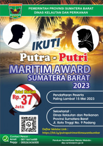 Putra Putri Maritim Award Sumbar 2023