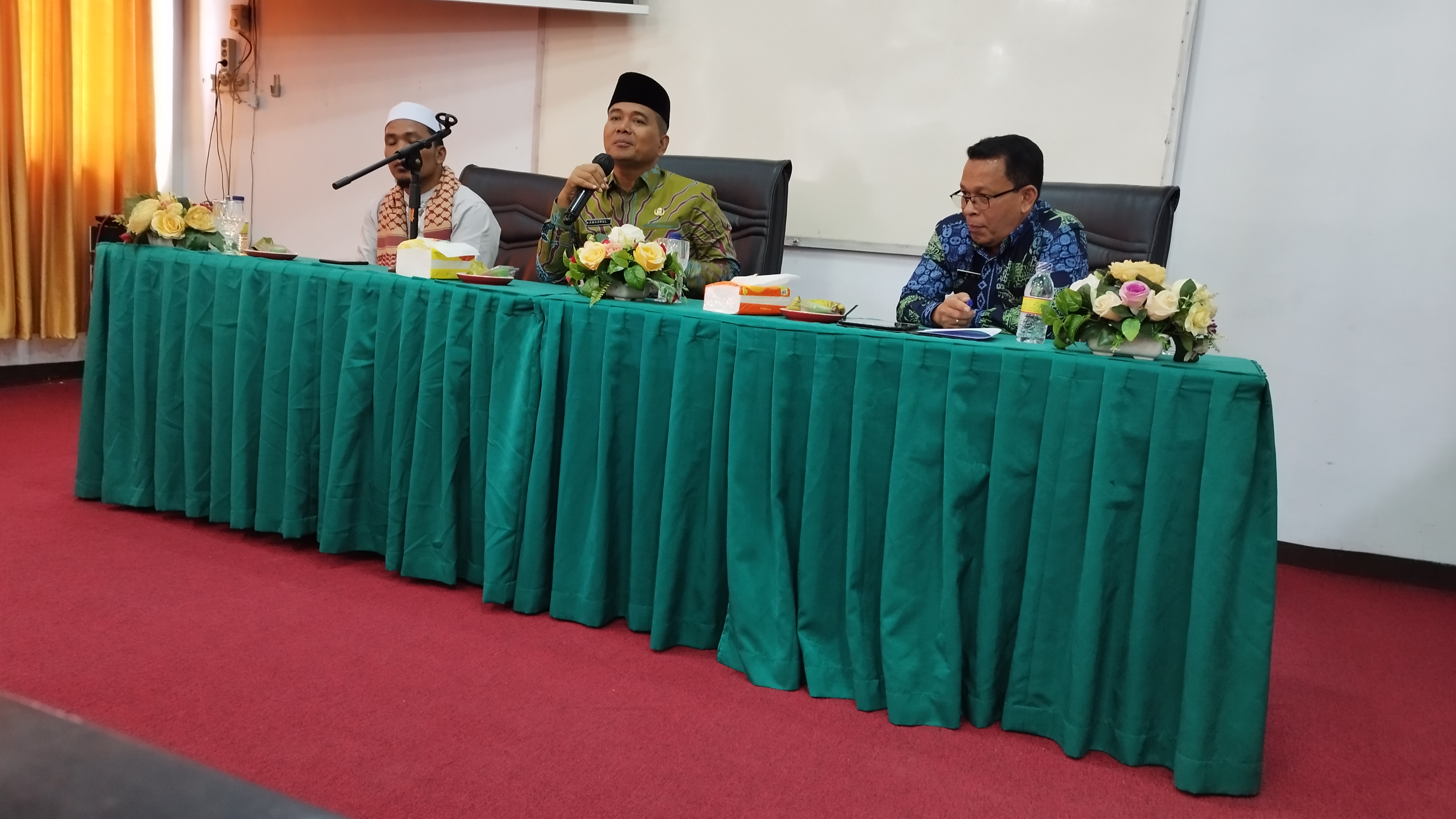 Keluarga Besar DPMD Sumbar Doa Bersama Melepas Kadis Amasrul Berangkat Haji