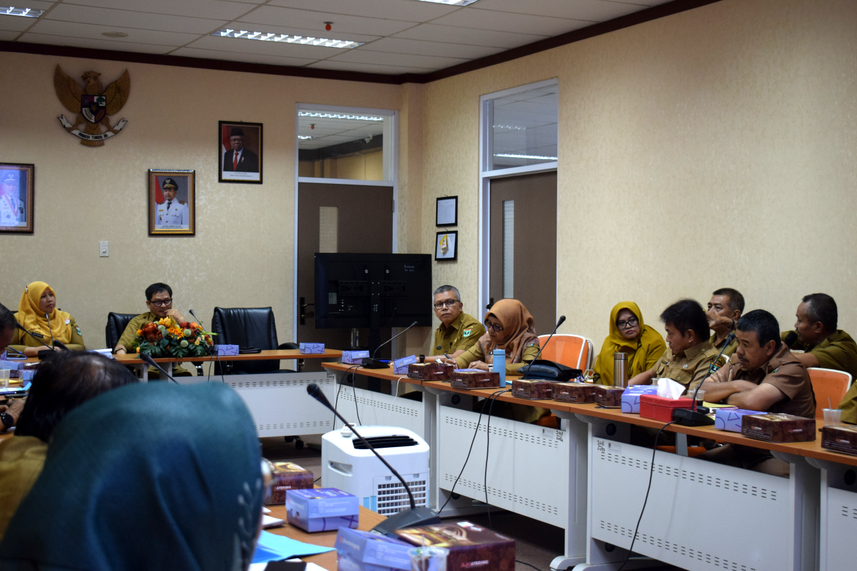 Rapat Evaluasi Realisasi Penerimaan PKB sd bulan Agustus 2023