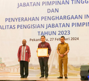 KASN Beri Penghargaan Penerapan Sistem Merit Kepada Pemprov Sumatera Barat 