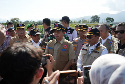 BNPB Dukung Pemprov Sumbar Percepat Pemulihan Pascabencana di Padang Pariaman