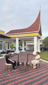 Angkat Identitas Minangkabau, Atap Rumah Dinas Wagub Sumbar Kini Bergonjong